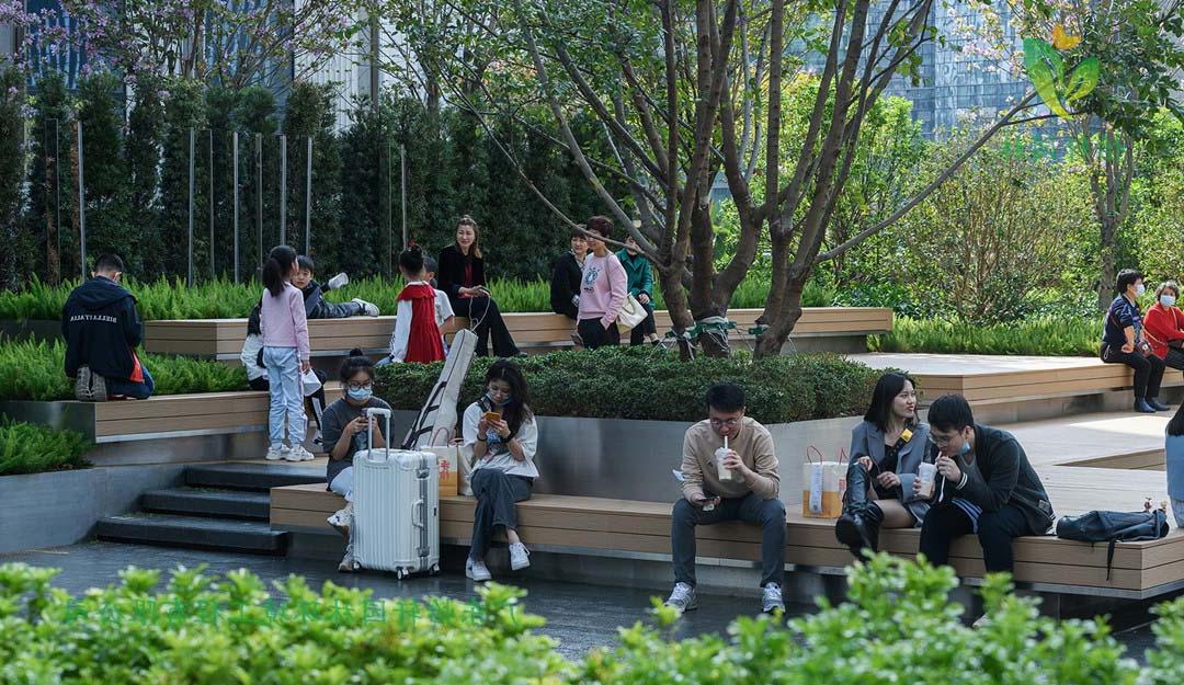 深圳万象天地商业街花园欢迎访问十大电子网址实景图